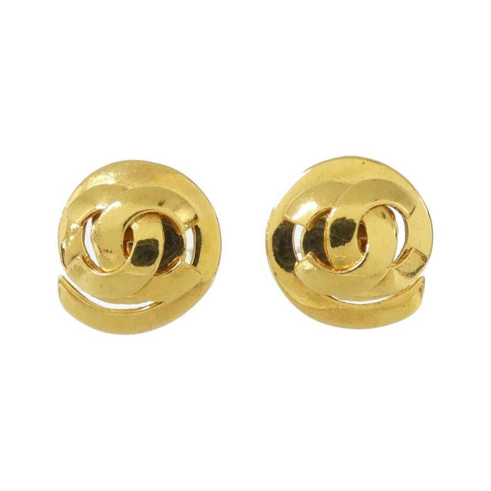 CHANEL Gold Earrings - Picture 1 of 10